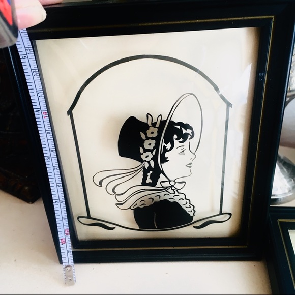 FREESHIP FGWP Silhouette Convex Glass Victorian - Picture 6 of 8